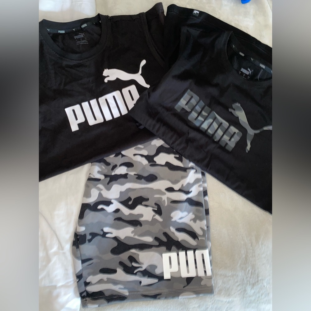 Puma shorts set